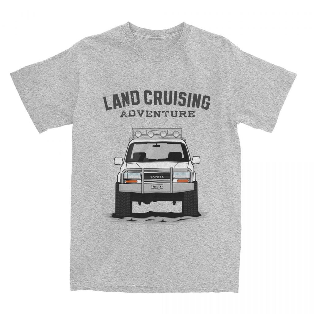 Land Cruiser FJ 80 Series T-Shirts Men Women 100% Cotton Off Road FJ80 Car Landcruising Adventure Tee Shirt Graphic Clothing