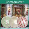 Christmas Inflatable Lantern Spheres Modern Artistic Pattern Decoration Holiday