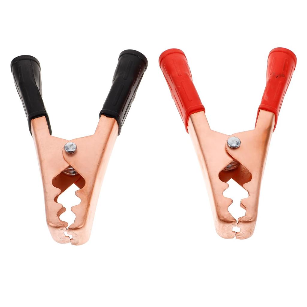 Iplusmile 2pcs Car Clip Cord Clip Large Alligator Clip Booster Practical Clip Alligator Clip Wire Free Test Lead