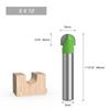 1pc 8mm Shank Ball Nose End Mill Round Nose Cove CNC Milling Bit Radius Core Box Solid Carbide Router Bit Tools