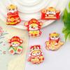 Zodiac New Year Resin Accessories: DIY Hair Clip, Phone Case, Keychain, or Pendant.