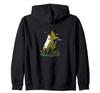 Mumin & Snufkin Rückenansicht Zip-Hoodie