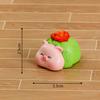 Cartoon Cute Mini Sushi Pig Cat Dog Animal Figurines Fashion Miniature Desktop Car Ornament DIY Decoration Accessories Children