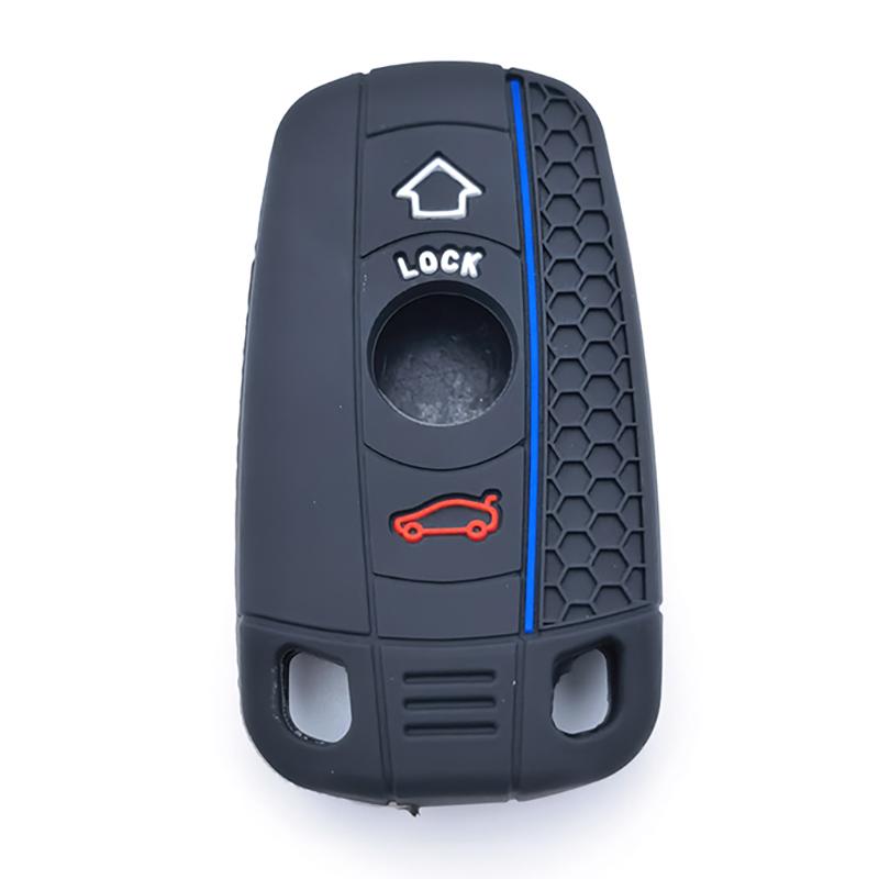Silicone Car Remote Key Case Cover For Bmw E60 E61 E70 E81 E87 E90 E91 E92 X1 X5 X3 1 3 5 Series Z4 Protector Shell Accessories