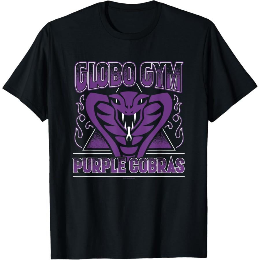 QRXYTVEIMN Globo Gym Purple Cobras T-Shirt S