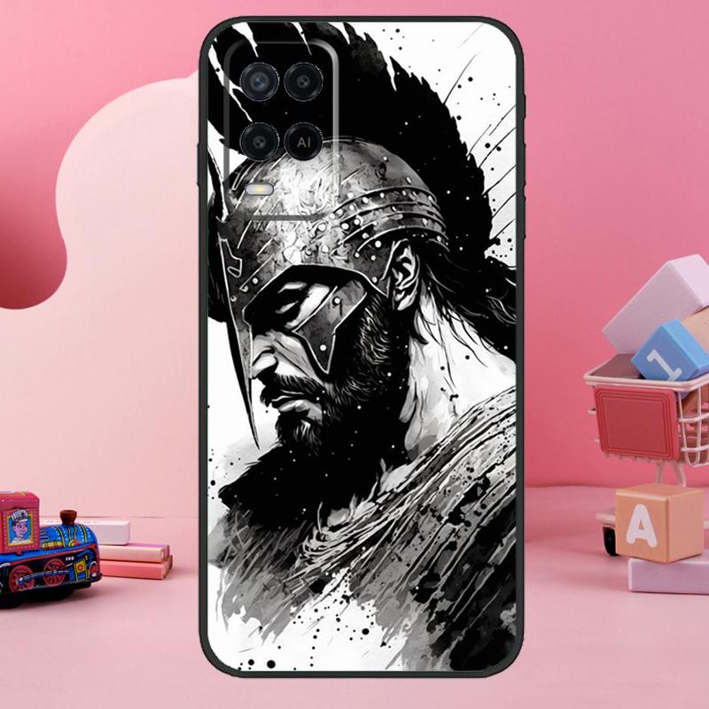 

Spartan Warrior Soldier Case For Oppo A78 A38 A18 A98 A58 A60 A80 A40 A96 A76 A16 A94 A74 A54 A15 A17 A57 A77 A5 Pro OPPO A74 5G