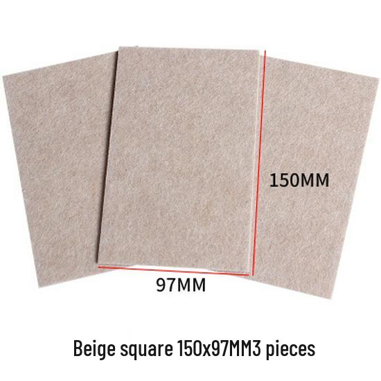 Self-Adhesive Protective Pads for Table and Chair Legs - Anti-Collision, Noise-Reducing, Solid Wood Furniture Cushioning