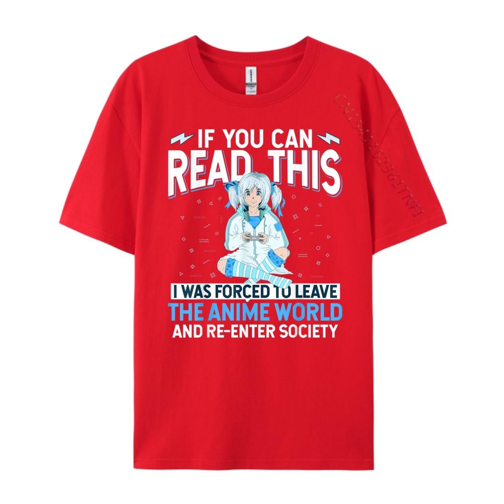 Leave Anime Re enter Society Funny Anime Lover Gift White Graphic Tee Summer  Man Clothes Camisa Chinese Style S
