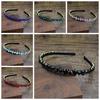 Non-Slip Sparkly Headband Crystal Bezel Crystal Hairbands Fashion Girls Hair Accessories  Wome