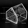 Jumping Spiders Enclosure Acrylic Ventilation Tarantula Feeding Box Small Animal Breeding Case for Mantis Scorpion
