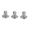 3pcs Camera Screws 3 8in Thread Quick Release Plate Mounting Screw for Photographic Equipment Stand Fill Light Stand