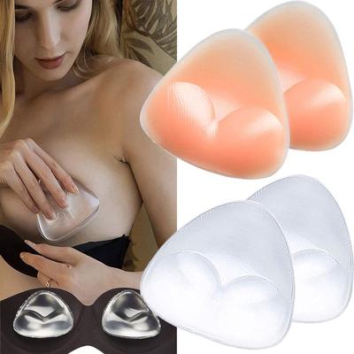 For Swimsuit Patch Bikini Thicker Nipple Cover Silicone Bra Bra Cup Sticky Bra Breast Pads