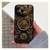 Mechanical Gear Phone Case For Apple iPhone 15,14,13,12,11,Pro,X,XS,Max,XR,Plus,Mini Soft Black Cover