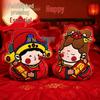 Red Festive Wedding Dolls - Bed-Pressing Cushion Gift for Newlyweds Decoration