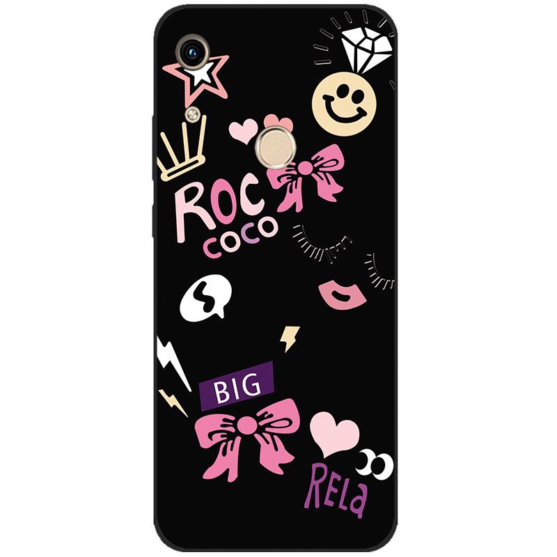 For Honor 8A Case huawei honor 8A prime cover Silicone TPU back Cover On Huawei Honor 8A JAT-LX1 Honor 8A prime JAT-L41 flower
