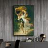 Pre Raphaelite Female Portrait British Landscape Canvas Painting Decoration Living Room Bedroom Wall Art Home Decoration