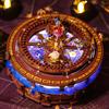 MU Horoscope wooden music box 3d three-dimensional jigsaw hand diy to send boyfriend birthday gift Christmas toy decoration comp