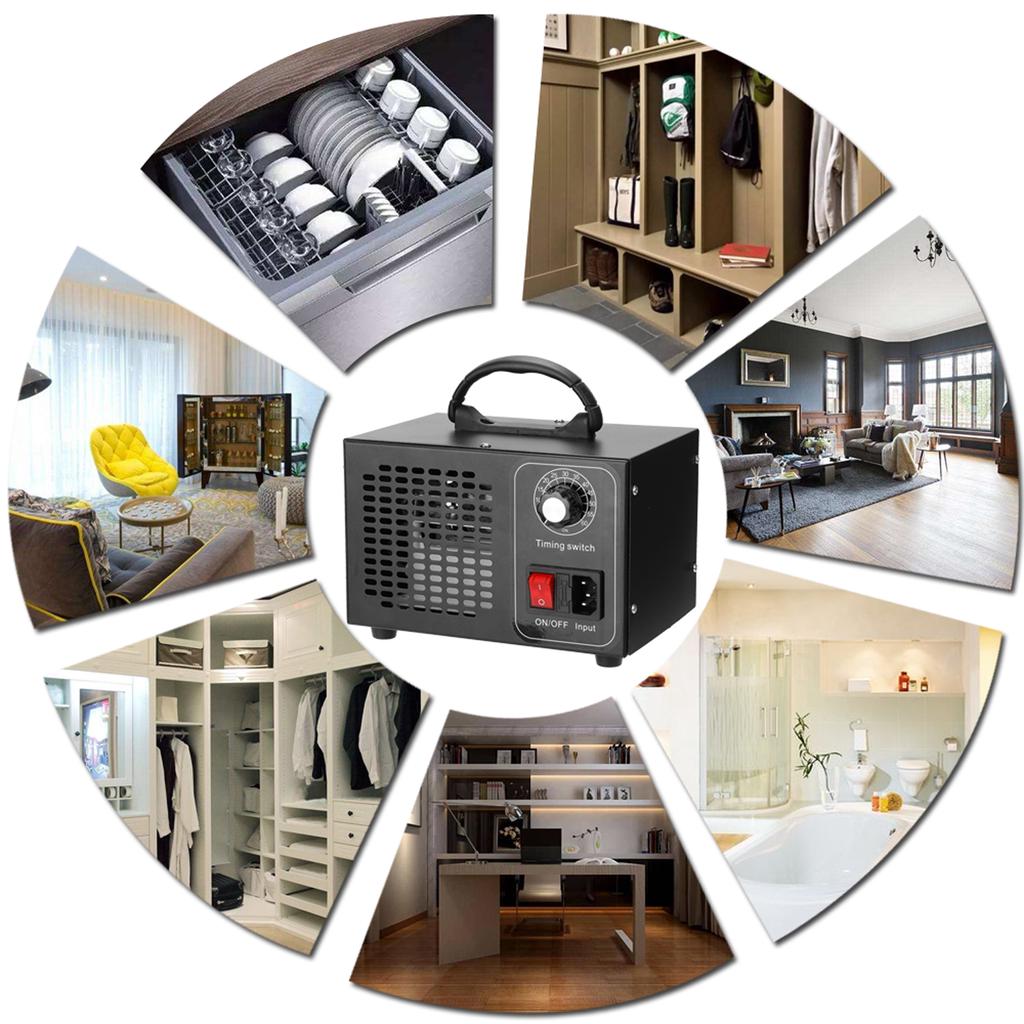 Portable   Machine Generator   Filter Purifier with Timing   Ozonizer Ozonator for Home Car Formaldehyde