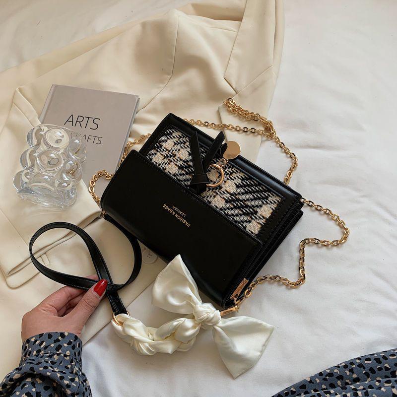 

Женская осенняя модная сумка через плечо и кроссбоди в корейском стиле чёрный