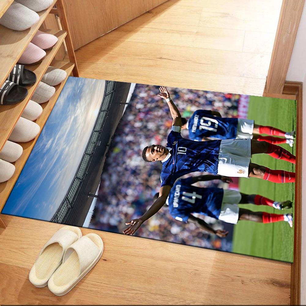 Mbappe 252 Area Rug Design for Kitchen Living Rooms Decorate Room Foyer Antislip Carpet Office Home Decor Wedding Party Gift