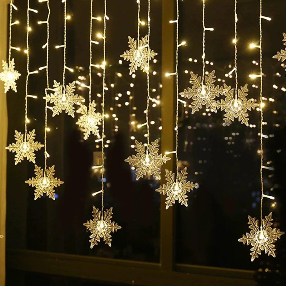 Samsung LED Curtain String Lights - Stars & Moon Decoration for Festivals