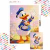 Donald Duck Flower Bouquet Diamond Painting Full Diamond Art Kit Handmade Diy Home Decoration Gift