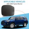 Fuel Door Cover Compatible with T-oyota 4Runner 2003-2009 Fuel Gas Filler Opening Lid Cover Replaces 77350-35050