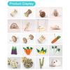 Hamster Chew Toy Natural Wood Ladder Swing Grass Treats Cage Accessories