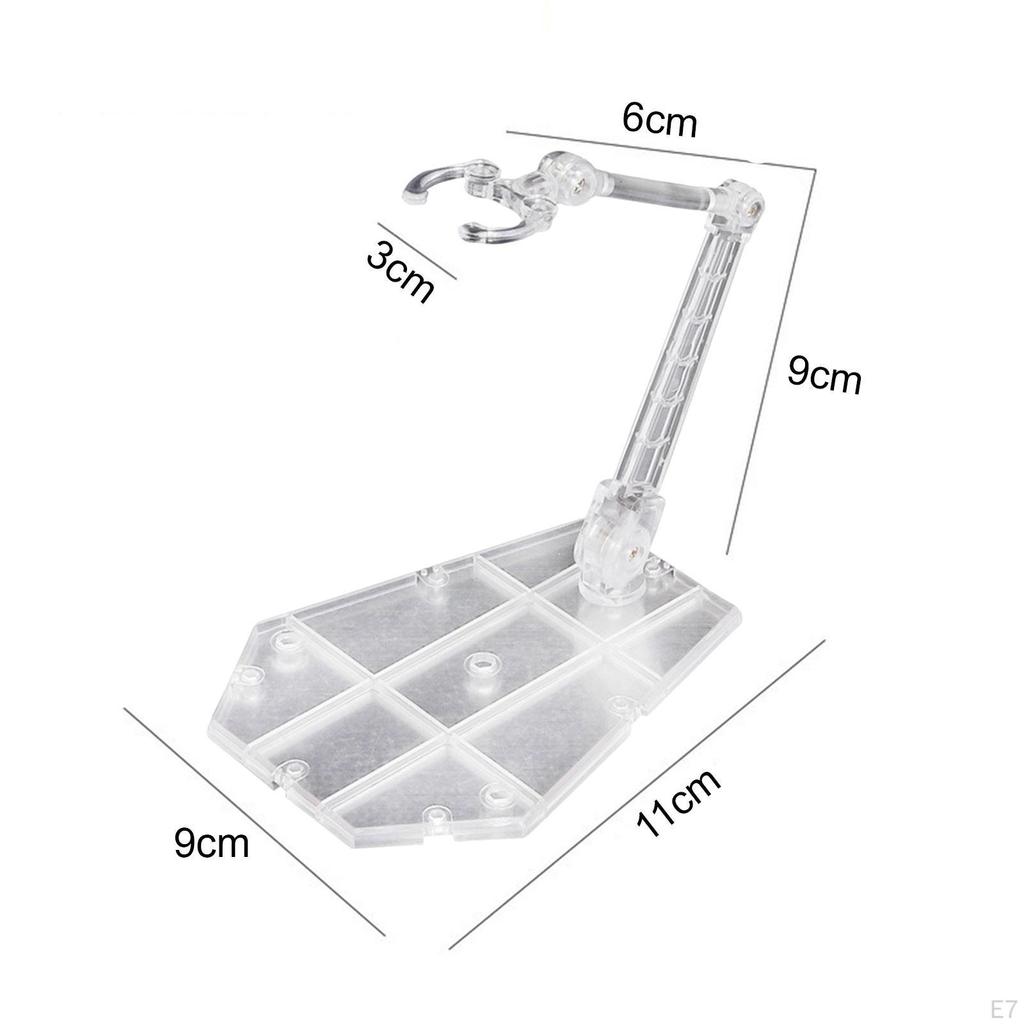 Action Figure Display Stand for 1/44 Toy Models with Adjustable Support