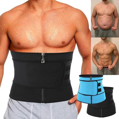 Erkekler Bel Eğitmen Korseler Sauna Ter Kemeri Spor Giyotin Cincher Egzersiz Shapewear Kilo Kaybı Zayıflama Vücut Şekillendirici