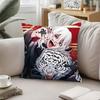 Anime T-Tomura Shigaraki Throw Pillow Covers Pattern Cushion Cover Suitable For Sofa Bedroom Car Pillow Cover
