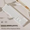 Universal Quiet Wireless Keyboard and Mouse Set for Laptop and Desktop