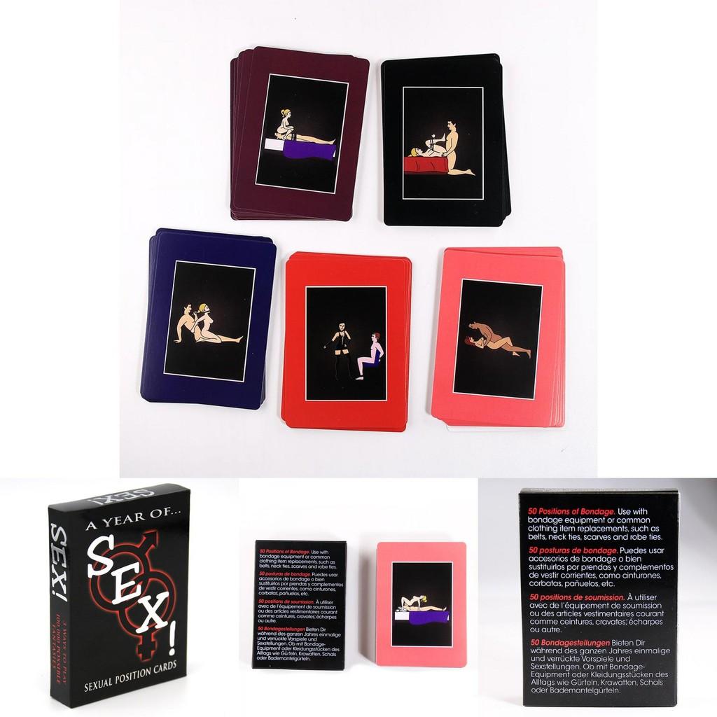 Fun And Thrilling Bedroom Commands For Couples A Year Of Sex Position Cards