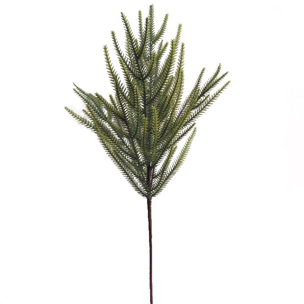 Christmas Tree Fake Pine Cone Green Simulation Pine Needle Artificial Pine Branch  New Year