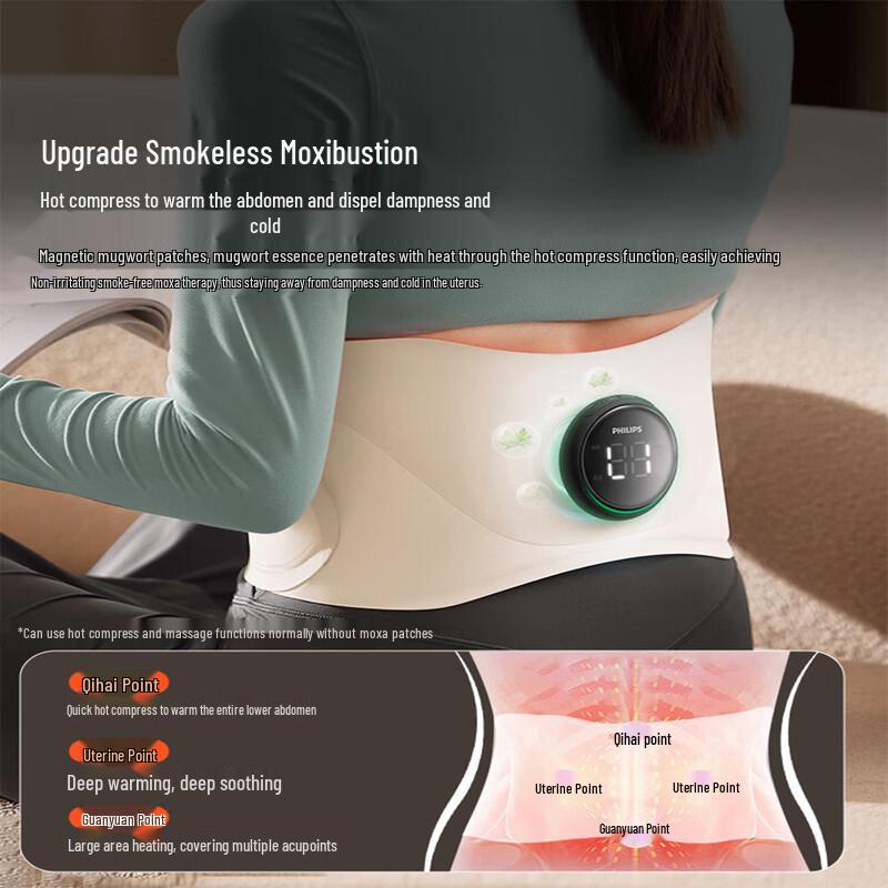 Philips Smart Hot Compress Waist & Abdomen Belt Massager