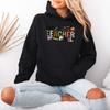 Spooky Teacher Womens Hoodie Fun Halloween Gift For Educators Cute Birthday Gift