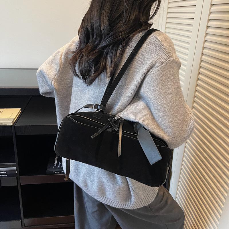 Retro Bag Women's Large Capacity 2025 New Autumn and Winter Versatile Casual Shoulder Underarm Bag Work Commuter Pillow Bag