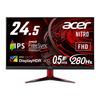 Acer Nitro Gaming Monitor 24.5 Inch IPS Full HD 280Hz 0.5ms For PC/PS5/Xbox X/S Headphone Terminal Speaker HDMI2.0 AMD FreeSync Premium HDR400 VG252QZ