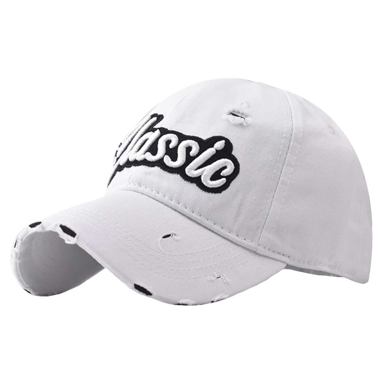 

Шляпа Кепка Вышивка Простой Изогнутый Дизайн Повседневная Уличная Мужская Женская CZA455 [Белый Клык] (белый) белый