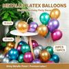 20/50Pcs Versatile Metallic Chrome Silver Grey Balloons High Shine Latex Balloons for All Kinds of Party Supplies