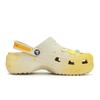 Crocs Classic Platform Clog 811 Made Mango Cheese Special Shoe Box Cute Cartoon Summer Soft Squishy Feel Women's Clogs Beige