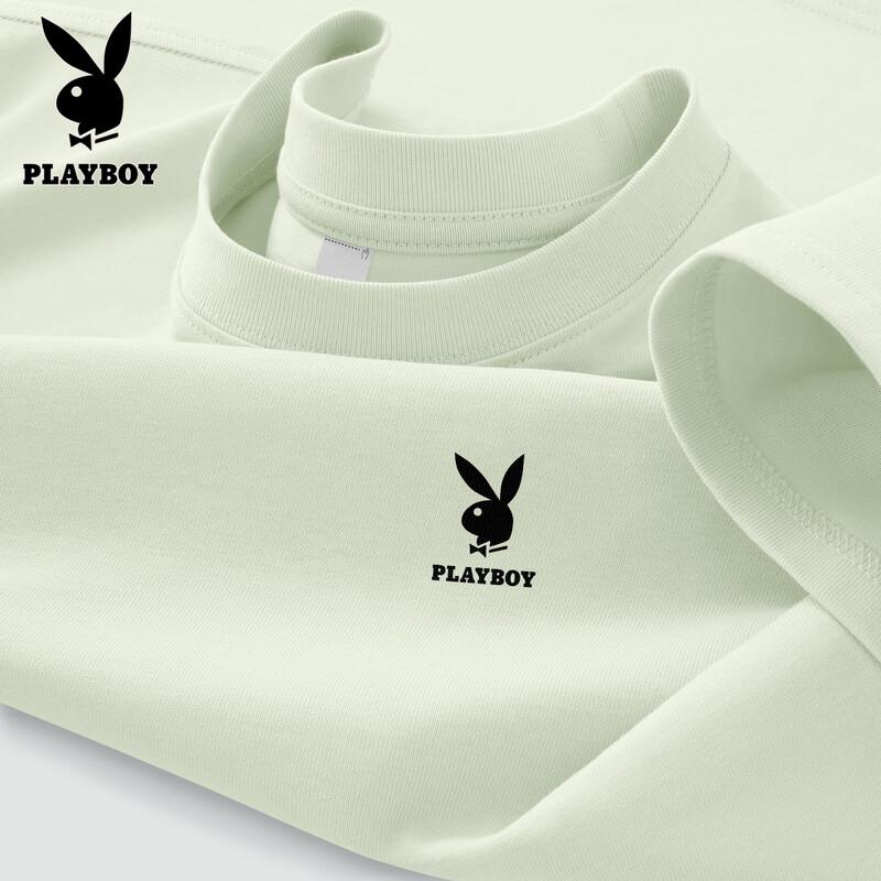 PLAYBOY Men's 2026 Loose Fit Cotton Short Sleeve T-Shirt