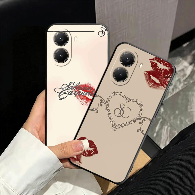 CR66 S-Sabrina C-Carpenter Soft Phone Case for Xiaomi Poco X5 X6 X7 X8 Pro Max X3 F7 F8 Ultra M8 M7 M6 M5 Redmi 15 15C 14C 13C 1