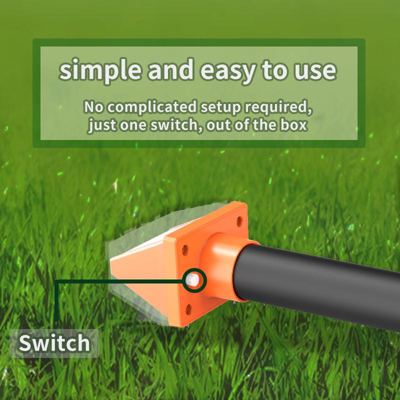 Solar-Powered Animal & Snake Repeller - Outdoor Waterproof Rodent Deterrent