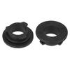X AUTOHAUX H11 LED Headlight Adapter Base Bulb Socket Retainer Holder Universal Car Black 2pcs
