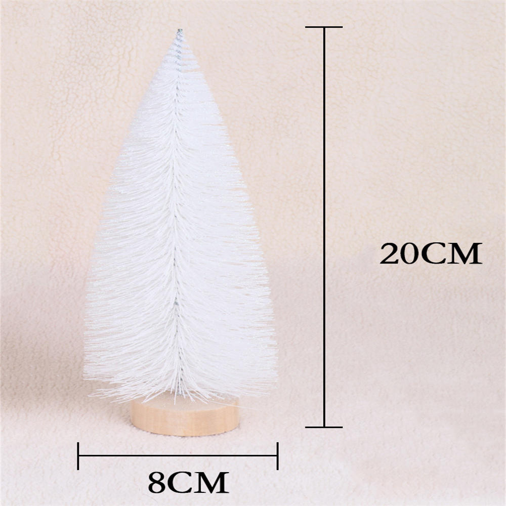 15/25cm Mini Christmas Tree Fake Pine Trees DIY Photo Prop for Home Decoration 2025 New Year Gift  DIY Craft Desktop Xmas Decor