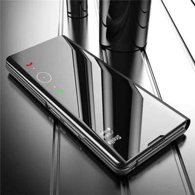 A05S A05 A15 A25 A35 A55 Case Luxury Clear Mirror Flip Leather Phone Cases For Samsung Galaxy A05 A05S A15 A25 A35 A55 5G Shockproof Stand Book Cover