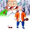 Exquisite Dragon Ball Z Figurine Of Master Roshi With Intricate Detail And Colorful Design