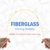 21PCS 43CM Fiberglass Wire Cable Push Puller Service Tools Accessories Hook Rods Wall Electrical Wires for Ceiling Fan Sockets