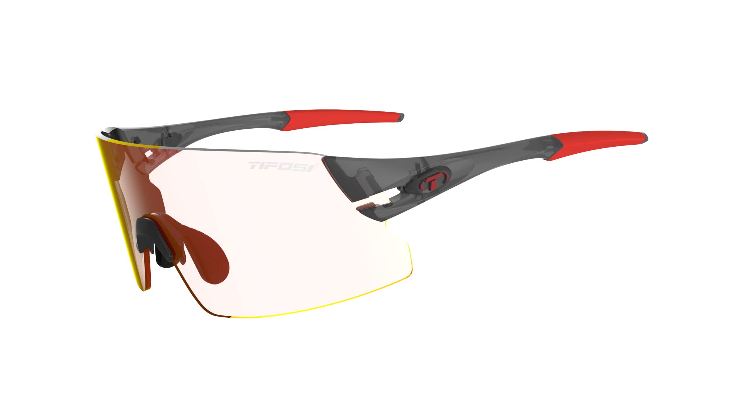 Sunglasses Rail XC Satin Vapor Clarion Red Photochromic 1820302830 [Tifosi]